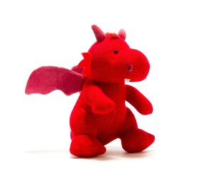 Red dragon toy